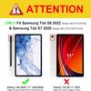 Case for Samsung Galaxy Tab S8 2022/Tab S7 2020 11 Inch (Model SM-X700/X706/T870/T875/T878) - Slim Fit Standing Cover with Auto Sleep/WakeDeep Sea, Sea Turtle view 2