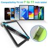 Cuxwill Anti-Theft Kiosk Desktop Stand for 7-11 ipad Tablet, 360 Swivel Heavy Duty Aluminum Retail POS Business Tablet Mount with Security Lock, Compatible iPad 10th 9th 8th Gen iPad 10.9 10.2 9.7 view 2