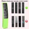 (2 Pack) Cover for Samsung Remote Silicone Protective Case Compatible with Samsung TV Remote Control Cover BN59 Series Glow in The Dark Remote Skin Sleeve view 2