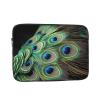 Green Peacock Feather Laptop Sleeve Case 13 inch Laptop Bag Shockproof Protective Notebook Case Computer Carrying Bag Case view 1