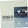 Healeved 24pcs Cassette Tape Machine Pinch Roller for Audio and Video Recorders Professional Replacement Parts Compatible Models Prevents Signal Distortion and Shaking view 2