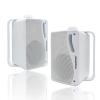STUDIOFINIX 3.5 Inch Outdoor Bluetooth Speakers Waterproof Wired,3 Way 200W Upgrade Premium Wall Mount Speakers,Ideal use in Patio,Deck, Indoor OutdoorWhite view 1