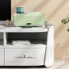 1PCS Cable Storage Box,Plastic Router Board Bracket Power Line Storage Case Cable Winder Organizer(White) view 3