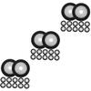 Healeved 36pcs Cassette Tape Pinch Roller for Recorder Radio Audio Repair Maintenance Tool view 1