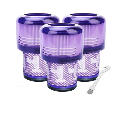 OmEkwa Compatible for Dyson V11 V15. Vacuum Cleaner Spare Parts Hepa Post Filter Vacuum Filters Part (Color : 3 X Filter)