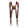 Cwatcun Camera Strap, Camera Harness for Photographers-Leather Dual Camera Neck Shoulder Straps for Canon, Nikon, Sony, Fuji DSLR SLR Mirrorless Camera- 1.0 S Coffee view 1
