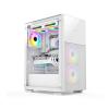ARrase Computer Gaming Case,Mid-Tower ATX/Micro-ATX/Mini-ITX,Water-Cooled Pc Case,6x120mm Fan Case,Tempered Glass Side Panel Desktop Case (Color : Style 3), 18648 view 1