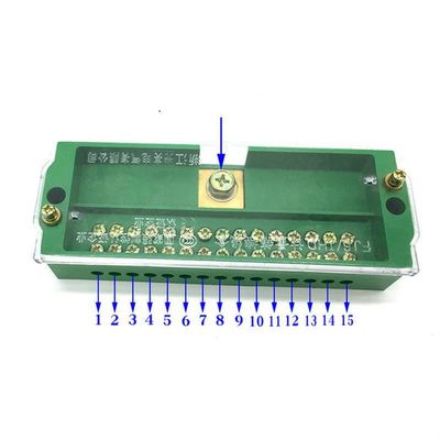 1 in 15 Out Junction Box Distribution Power Supply Branch Separated Unipolar Splitter Terminal Block Retardant Metering Cabinet