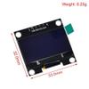 1.3 inch OLED IIC Serial White OLED Display Module 128X64 I2C SSD 12864 LCD Screen Board VDD GND SCK SDA for Arduino Black view 2