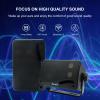 Herdio 3.5" Outdoor Bluetooth Speakers Wired Waterproof, 200W 3 Way Upgrade Premium Wall Mount Speakers, Durable Mountable Loud Sound System for Patio Indoor Deck Garage (Black Pair) view 2