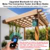 Herdio 3.5" Outdoor Bluetooth Speakers Wired Waterproof, 200W 3 Way Upgrade Premium Wall Mount Speakers, Durable Mountable Loud Sound System for Patio Indoor Deck Garage (Black Pair) view 3
