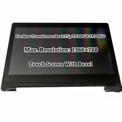 13.3" HD 1366768 LCD Display Touch Screen Assembly Replacement for Asus Transformer Book Flip TP300LA TP300LD