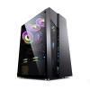 ARrase Computer Case,Desktop E-ATX ATX ITX Case,Water-Cooled PC Case,Pre-Installed 7x120mm Fan,Suitable for Gaming and Office,USB3.0, 18648 view 1