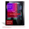 ARrase Computer Case,Desktop E-ATX ATX ITX Case,Water-Cooled PC Case,Pre-Installed 7x120mm Fan,Suitable for Gaming and Office,USB3.0, 18648 view 4