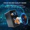 Herdio 3.5 Inch Passive Outdoor Speakers Wired Waterproof, 200W 3 Way Premium Mountable Wall Mount Speakers with Superior Sound, All-Weather Durability, for Patio Marine Boat Garage Indoor(Black Pair) view 2
