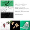2.6 * 3m Photography Background Stand Kit with Adjustable Stand Support System Backdrops for Photo Green Screen Frame view 2