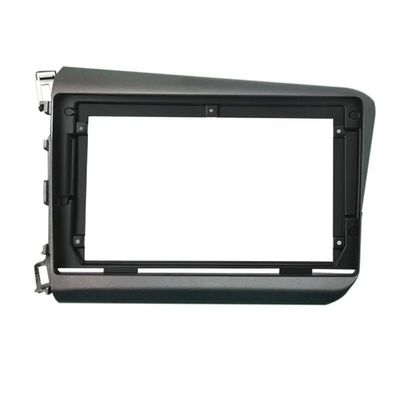 9'' Car Radio Stereo Dash Install Kit Fascia Panel Trim fits for Honda Civic Sedan 2012-2015 Left Hand Drive Installation Aftermarket Stereo Headunit