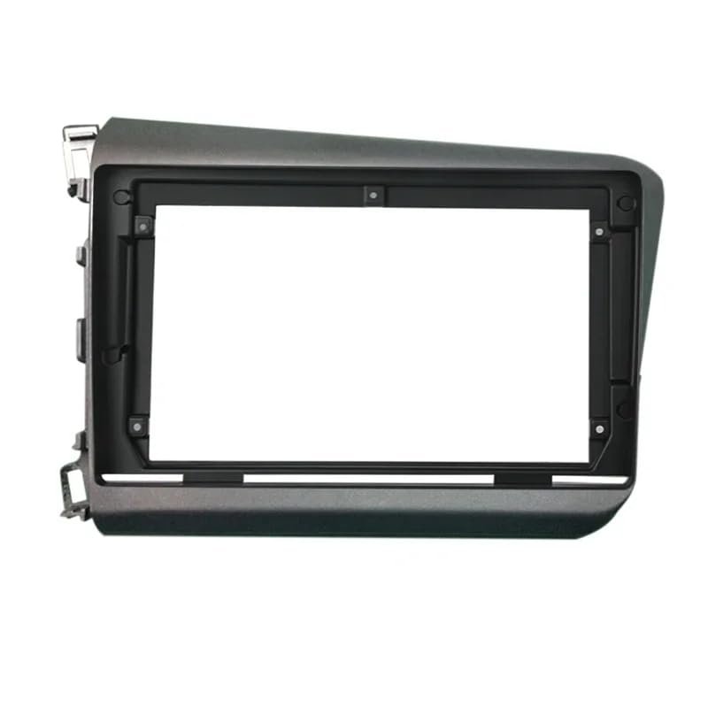 9'' Car Radio Stereo Dash Install Kit Fascia Panel Trim fits for Honda Civic Sedan 2012-2015 Left Hand Drive Installation Aftermarket Stereo Headunit