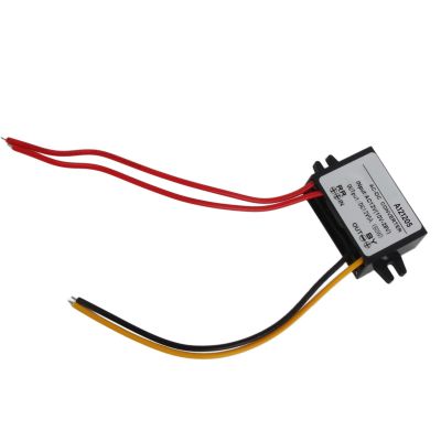 Step Down Voltage Convertor, AC 10-28V to DC 12V Converter AC DC Step Down Power Supply Module IP67 for Car Screen Monitor Camera Fan Motor Router (5A)