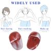 Silicone Ear Covers for Hair Dye, 1 Pair Waterproof Salon Tool view 2