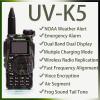 Quansheng UV-K5 Radio USB-C Charging Dual Band Two Way Radio Long Range for Adult 5W Long Range Handheld Radio NOAA Scrambler/DTMF One Key Copy Camo with 18.89in Tactical Antenna view 2