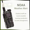 Quansheng UV-K5 Radio USB-C Charging Dual Band Two Way Radio Long Range for Adult 5W Long Range Handheld Radio NOAA Scrambler/DTMF One Key Copy Camo with 18.89in Tactical Antenna view 3