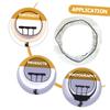 OSALADI 5pcs Ring Light Diffuser Sock Soft Box Photography Lighting Reflector Makeup Accessory view 4