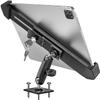 woleyi Anti Theft Heavy Duty Drill Base Tablet Holder Car Mount Dashboard for Truck/Vehicle with Security Lock and Key, Compatible with iPad Pro/Air/Mini, Galaxy Tabs, More 7-11" Tablets view 1