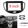 9'' Car Radio Stereo Dash Install Kit Fascia Panel Trim fits for Hyundai i10 2008-2011 Installation Aftermarket Stereo Headunit view 2