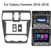 9'' Car Radio Stereo Dash Install Kit Fascia Panel Trim fits for Subaru Forester 2015-2018 Impreza XV CROSSTREK WRX LEVORG 2014 Installation Aftermarket Stereo Headunit view 2