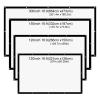 16:9 180 200 250 300 Inch HD Matt White Anti-Crease Projection Screen Wall Mounted Home Theater Big Canvas (Color : 0 Size : 300 inch) (300 inch) view 2