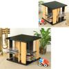 SBOJI Rotatable CD Rack Media Storage Rack CD Storage Holder CD Collection Storage Box Holds 48CDs, 28*28*27cm view 2