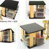 SBOJI Rotatable CD Rack Media Storage Rack CD Storage Holder CD Collection Storage Box Holds 48CDs, 28*28*27cm view 4