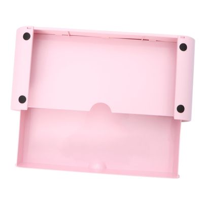 OSALADI 1pc Pink Computer Stand Storage Organizer Abs Material Desktop Monitor Riser for Home Office Use for Pc Laptop and Accessories