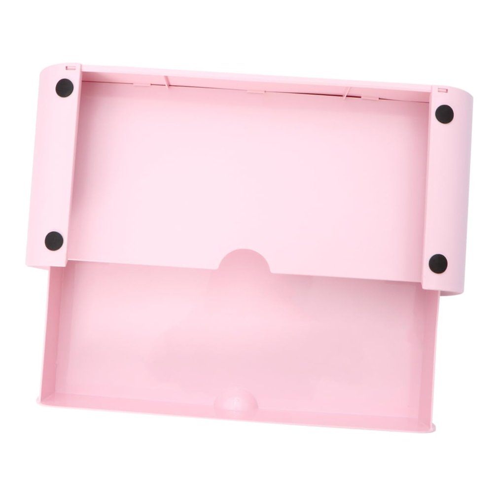 OSALADI 1pc Pink Computer Stand Storage Organizer Abs Material Desktop Monitor Riser for Home Office Use for Pc Laptop and Accessories