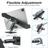woleyi Anti Theft Security Tablet Wall Mount, Metal 360 Rotation Tablet Holder Stand with Lock and Key, Compatible with iPad Pro 13, Air, Samsung Galaxy Tabs, Surface Pro, Go, Fire HD, 9-14" Devices view 3