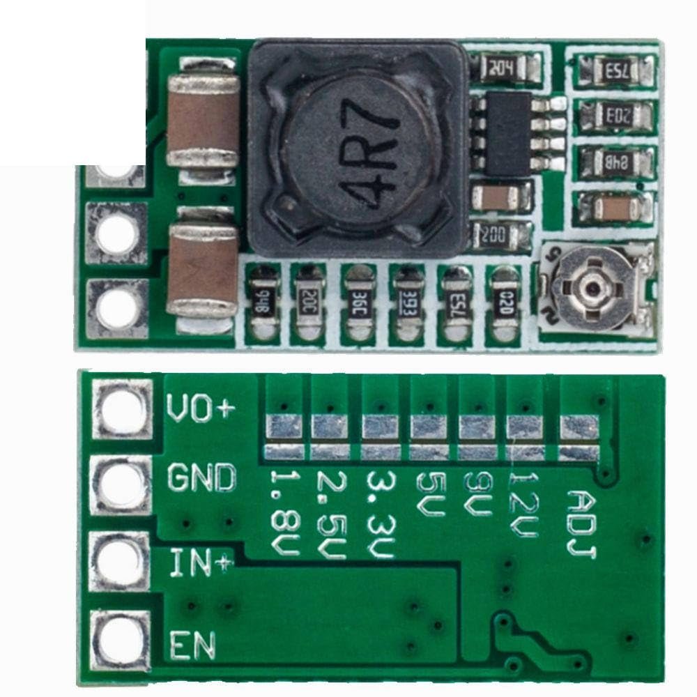 1PCS Mini DC-DC 12-24V to 5V 3A Step Down Power Supply Module Voltage Buck Converter Adjustable 97.5% 1.8V 2.5V 3.3V 5V 9V 12V