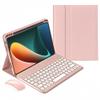 kaidisen Keyboard Case for iPad Air 13" (M3)/ Air 13" (M2) /iPad Pro 12.9 inch 6th/5th/4th/3rd Generation Case with Keyboard Bluetooth Mouse, Detachable Candy Color Round Key,Pink view 1