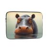 Hippo Laptop Sleeve Case 13 inch Laptop Bag Shockproof Protective Notebook Case Computer Carrying Bag Case view 1