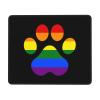 LGBTQ Gay Furry Paw Pride Rainbow Mouse pad Personalized Non-Slip Rubber Mousepad for Computer PC Laptop Home Decor 7X8.6 Inch view 1