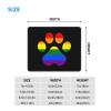 LGBTQ Gay Furry Paw Pride Rainbow Mouse pad Personalized Non-Slip Rubber Mousepad for Computer PC Laptop Home Decor 7X8.6 Inch view 3