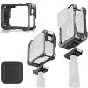 Coyktonty Cage for Insta360 Ace Pro/Insta360 Ace, Aluminum Alloy Quick-Release Protective Frame with Lens Protection Cover,with a Cold Boot Slot and Adapter, it can be Connected to a Tripod view 1