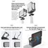 Coyktonty Cage for Insta360 Ace Pro/Insta360 Ace, Aluminum Alloy Quick-Release Protective Frame with Lens Protection Cover,with a Cold Boot Slot and Adapter, it can be Connected to a Tripod view 2