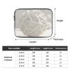 NONHAI White Sphere Laptop Sleeve Case 13 inch Laptop Bag Shockproof Protective Notebook Case Computer Carrying Bag Case, Black view 2