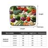 NONHAI Introduction of Various Vegetables Laptop Sleeve Case 17 inch Laptop Bag Shockproof Protective Notebook Case Computer Carrying Bag Case, Black view 2