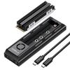 ineo M.2 NVMe NGFF SSD Docking Station - 20Gbps External Dock with Cooling Fan, Supports M Key & B+M Key, RTL9220DP [2630] view 1