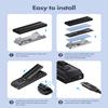 ineo M.2 NVMe NGFF SSD Docking Station - 20Gbps External Dock with Cooling Fan, Supports M Key & B+M Key, RTL9220DP [2630] view 4