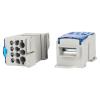 DirectNine Basics 500A Din Rail 1 in Many Output Terminal Block for Distribution Box Universal Power Junction Box Electric Wire Connector UKK500A view 2