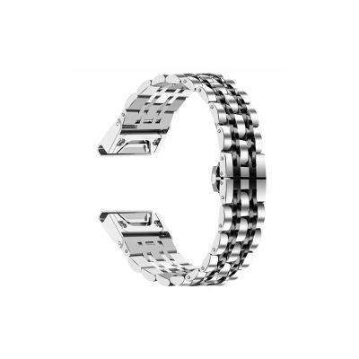 26 22mm Quickfit Watchband Strap fit For Garmin Fenix 7x 7 6X 6 Pro 5X 5 935 945 Enduro 2 Epix Gen 2 Stainless steel Wristband Belts (Color : G, Size : 26mm Width)