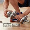 BandSmith Silicone Ring Protector, Elastic Case for Oura Ring Gen 4/3 during Workouts - Patent Protected (Transparent, M for 11/12/13) view 2